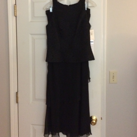 Full length cocktail dress