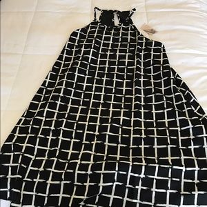 forever 21 checkered flowy dress | size large