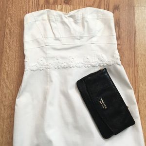 The perfect bridal dress - David Meister White Strapless Dress