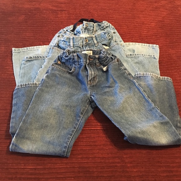 Bundle of boys jeans