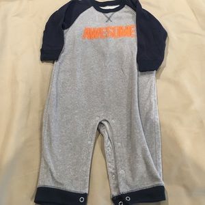 Fleece one piece outfit