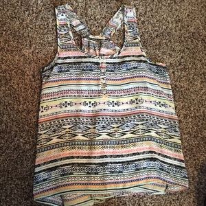 Cute patterned tank top