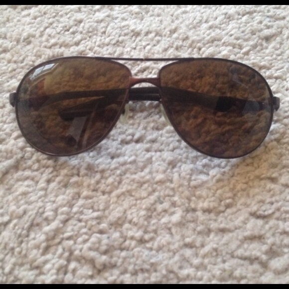Authentic Ray-ban bronze aviators!