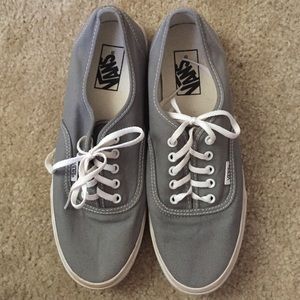 gray classic vans