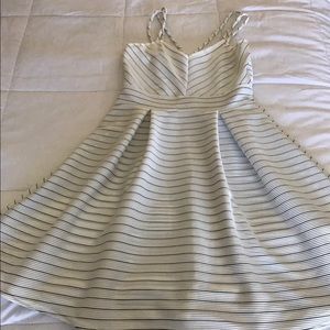 charlotte russe striped dress | size m
