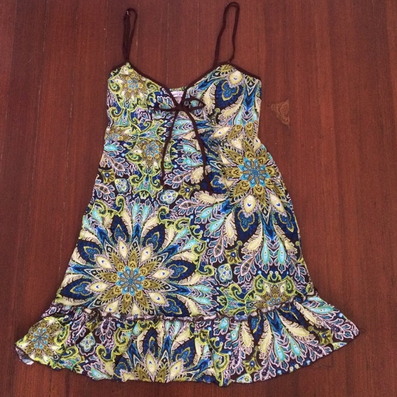 Short Paisley Sundress