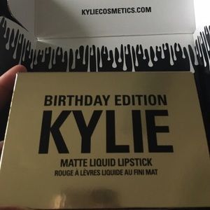 Kylie Cosmetics birthday edition lip minis