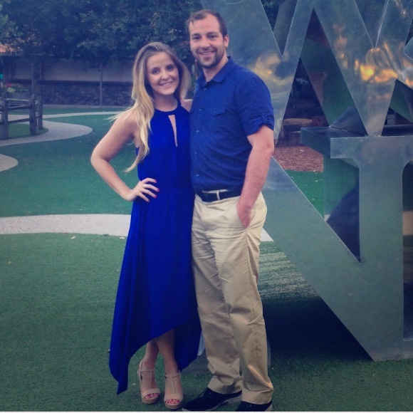 ❤️BLUE BCBG MAXAZRIA DRESS - Picture 2 of 3