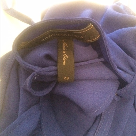 ❤️BLUE BCBG MAXAZRIA DRESS - Picture 3 of 3