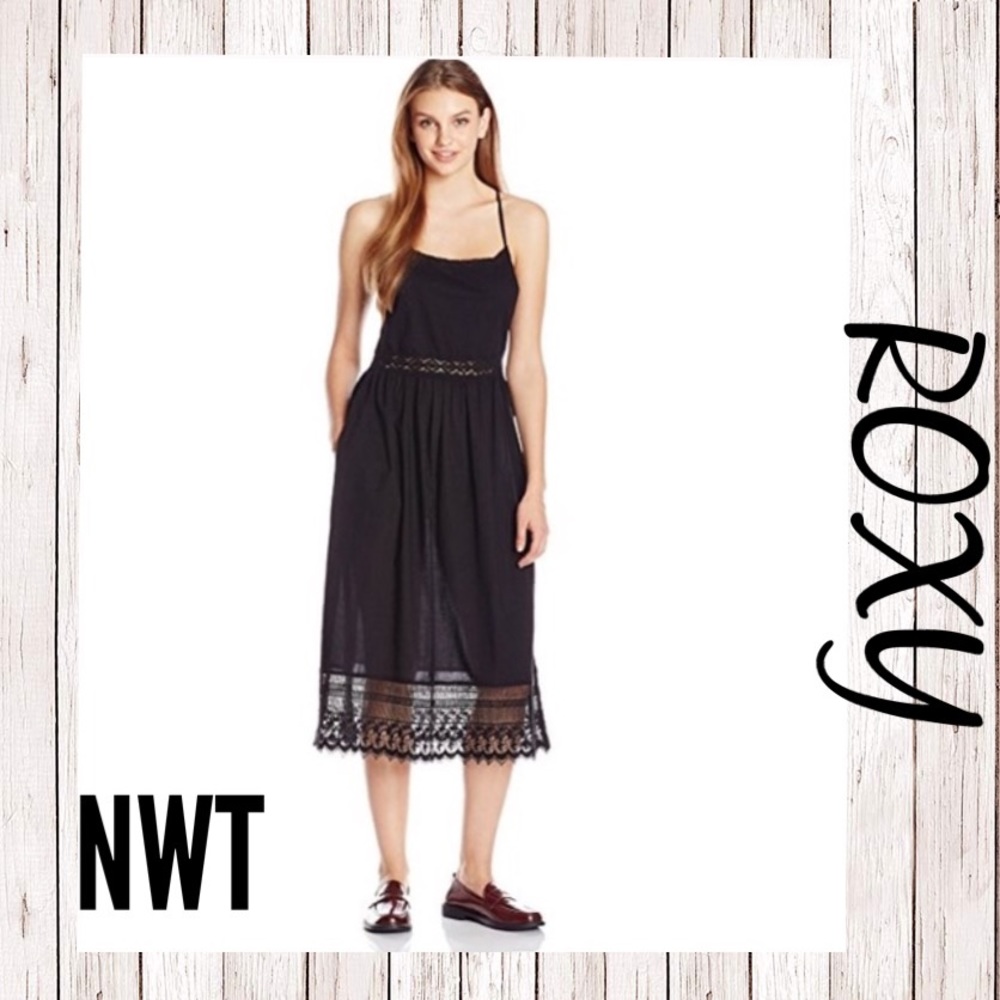 One day sale!Roxy brand Juniors Woven midi dress!! - Picture 1 of 5