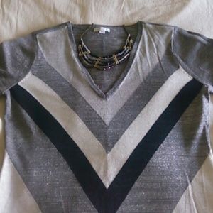 New York and Company shiny sweater