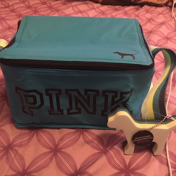 Mini Victoria Secret Pink Cooler