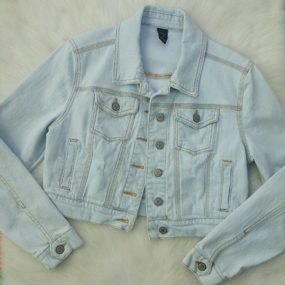 victoria secret jean jacket