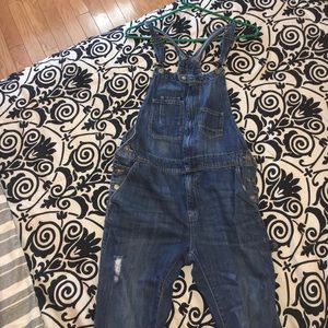 Denim Overalls