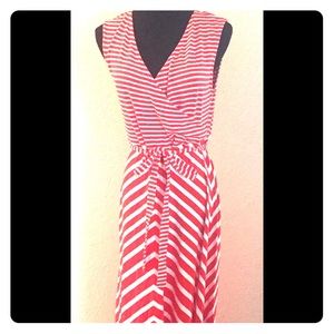 Talbots Striped Dress Size L