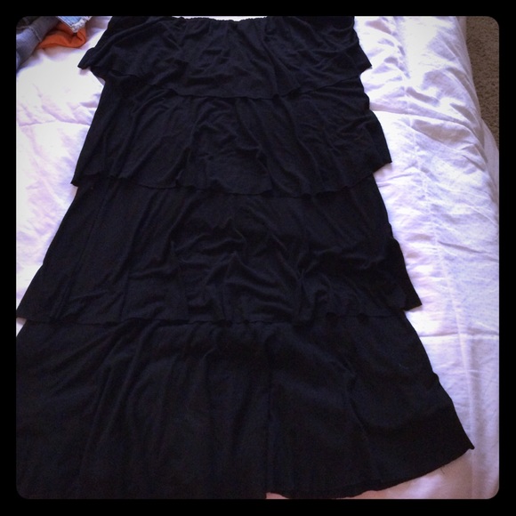 Strapless dress