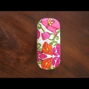 Vera Bradley Hardshell Eyeglass Case in Lilli Bell