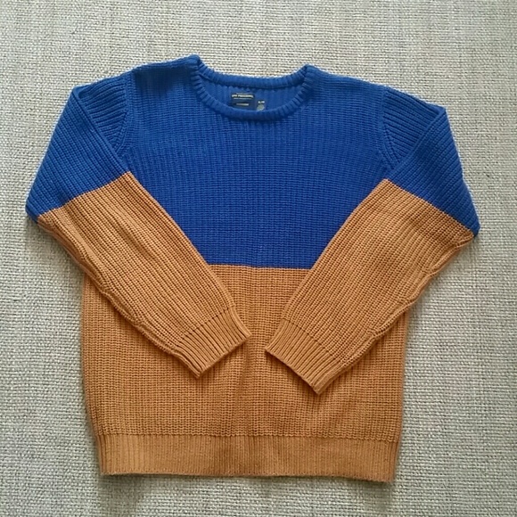 Men's CPO Color Block Sweater