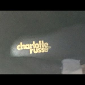 Charlotte Russe tan woman's boots.