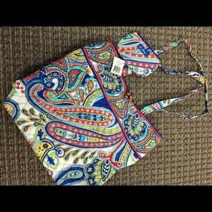 NWT Vera Bradley Tote - Marina Paisley