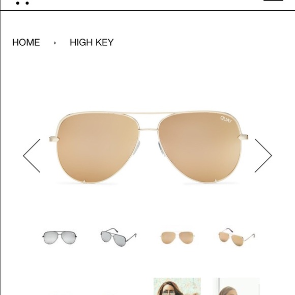 Brand New SOLD OUT Quay X Desi  HIGH KEY GOLD - Picture 2 of 3