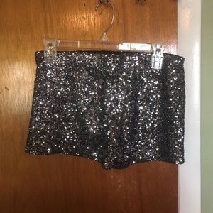 Forever 21 Sequin Shorts