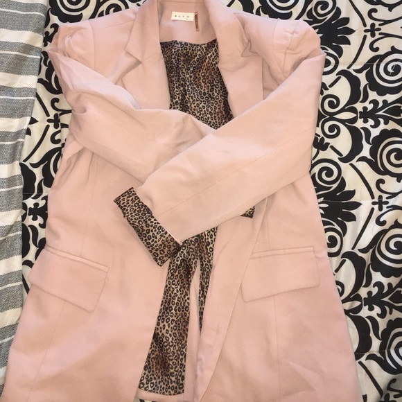 Plush Pink Blazer