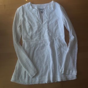 White Lilly Pulitzer top.