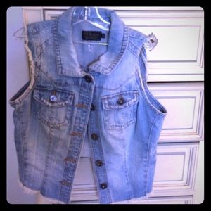 Denim vest