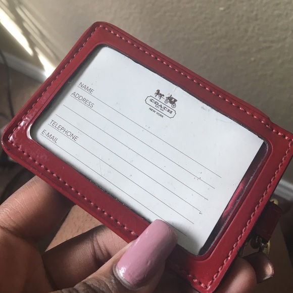 Coach ID holder