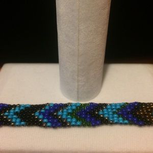 Blue Shooting Arrows Bracelet