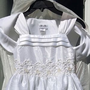 NWT girls communion dress, size 7