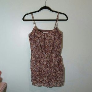 Forever 21 floral romper