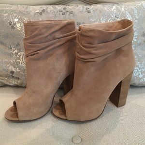 Kristin Cavallari Peep Toe Booties