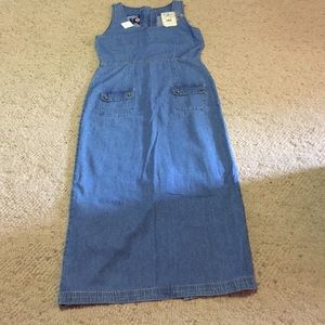 Ruff Hewn Long Denim Jumper/Dress