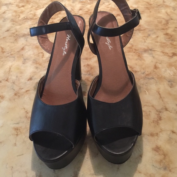 Black heels