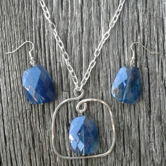 Handmade by Serena Jewelry - $12 One Hour Only! Necklace and earring set
