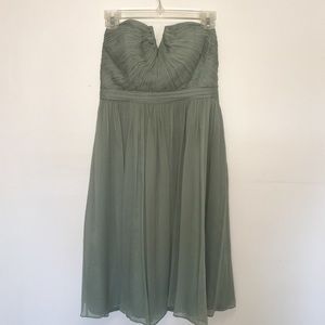 J. Crew Nadia Silk Chiffon Bridesmaid Dress