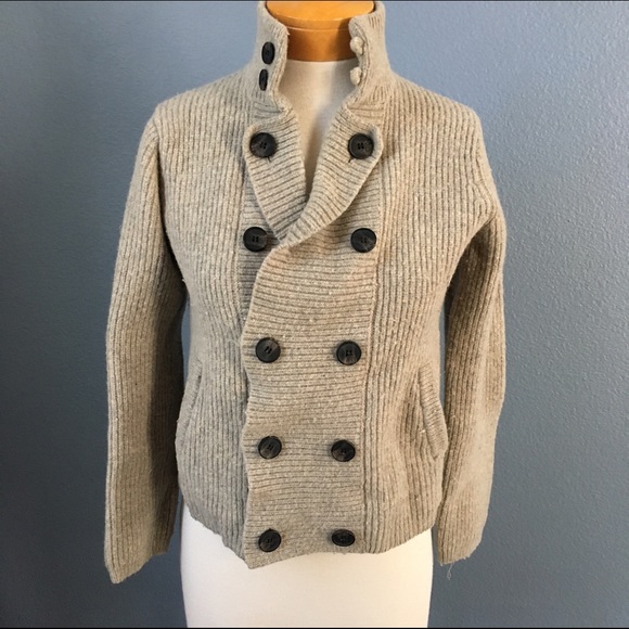 Gray Wool H&M Jacket