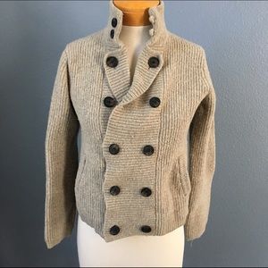 Gray Wool H&M Jacket
