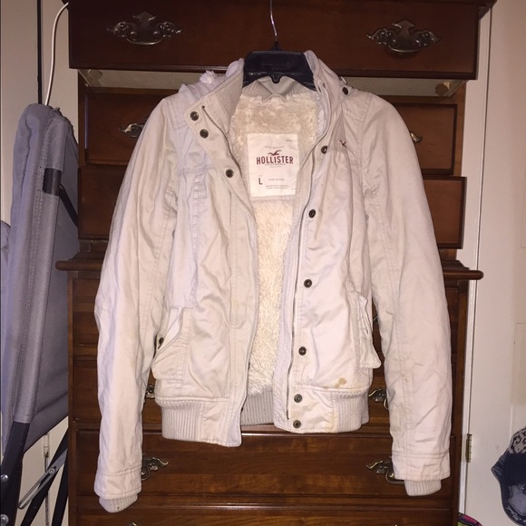 Hollister Fur Lined Winter Jacket