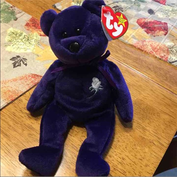 Princess Diana 1st edition beanie baby MINT