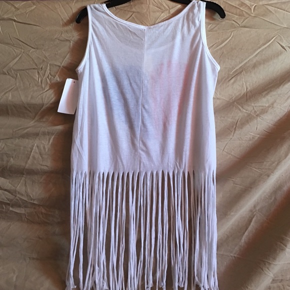 Fringed Tank Top - Picture 2 of 2