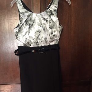 Maurice's Black, White, and Grey dress
