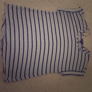 Forever 21+ Striped, knit shirt. Size 1X
