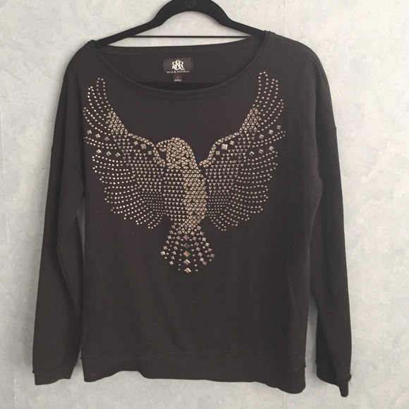 Rock and republic embellished top