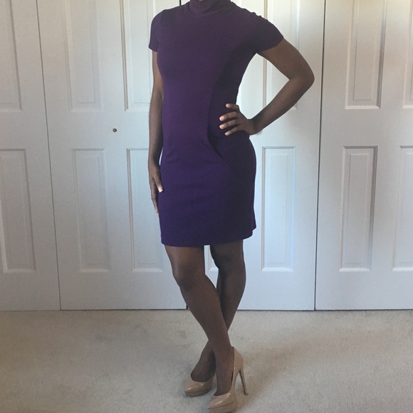 Mock neck dress - Picture 1 of 3