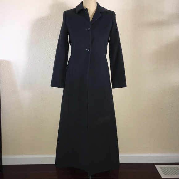 Banana Republic Long Wool Coat Grey XS