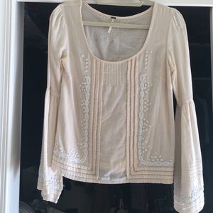 Free people bell-sleeve top