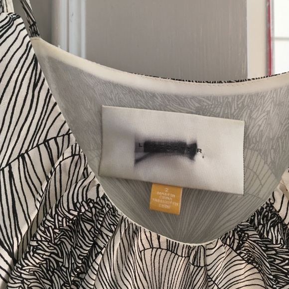 **SOLD** LEIFSDOTTIR Floral Sketch Maxi, Silk - Picture 2 of 4